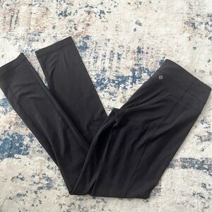 Lululemon Black Leggings Tapered Size 6